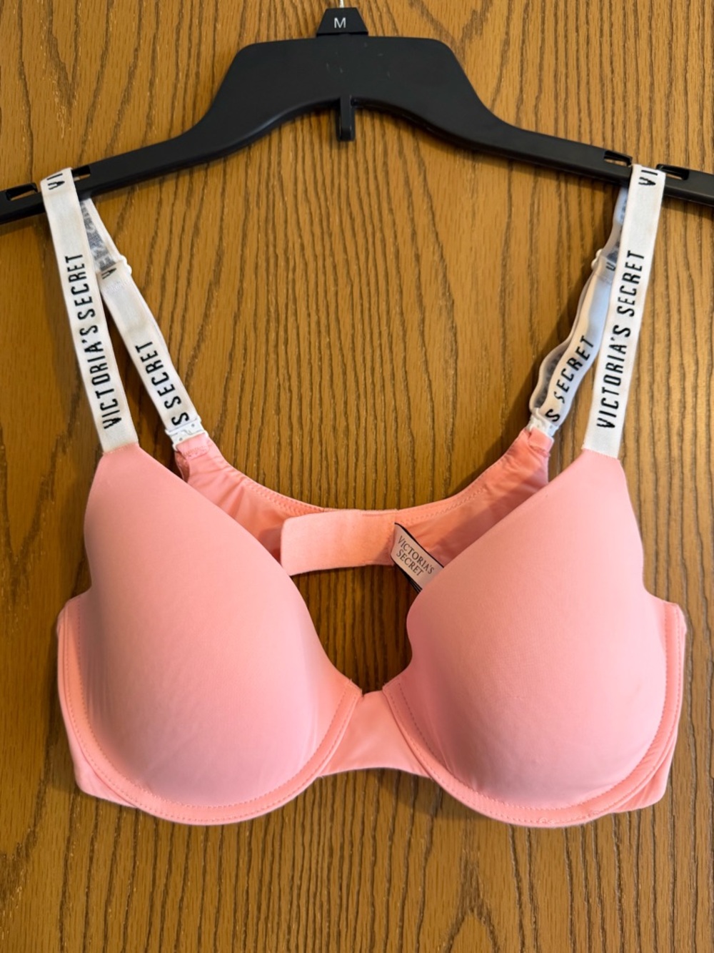 Victoria's Secret Pink Lightly Padded Bra with Logo Straps